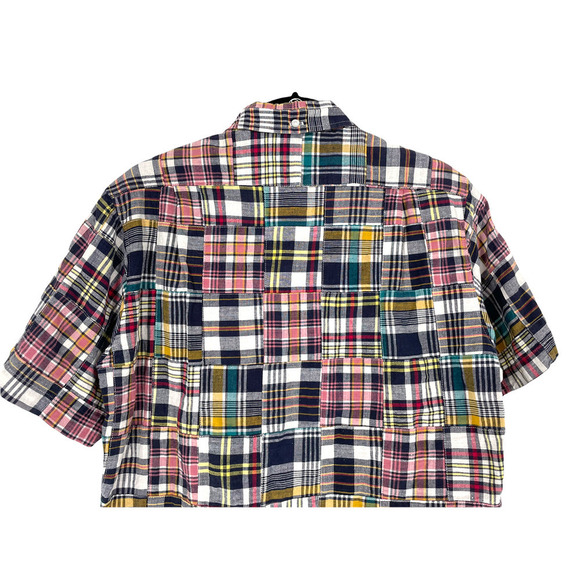 A BATHING APE PIRATE STORE PLAID BUTTON DOWN SHIRT - Picture 4 of 9